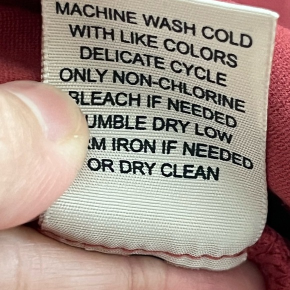 Philosophy Deep Red Womens Blazer 8 Stretch Single Breast Business Casual Preppy - Picture 5 of 10